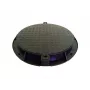 Tapa de jardín para aguas residuales 780PE-B A15 negro tapa de arqueta HDPE