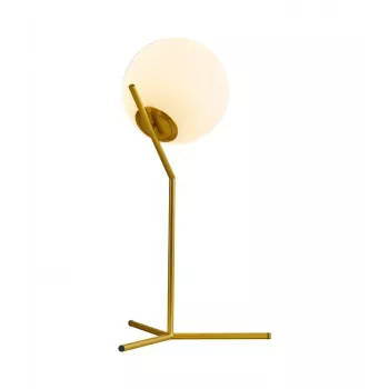 Lámpara de mesa Raile E27 Oro