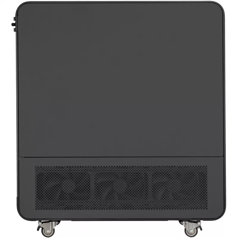 Caja torre Micro-ATX SilverStone Technology ALTA G1M - Negra, cristal templado, rotación de placa base 90°, ventilador Air Penetrator de 180mm