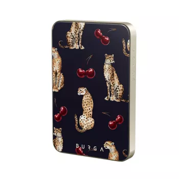 Batería externa inalámbrica Burga Magnetic 5000 mAh Cougar Gold