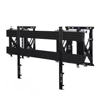 Soporte de pared B-TECH AV BT9921/B Soft-Open Full Service para pantallas XXL - Negro