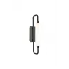 Lámpara de pared 10W LED 600lm Blanco neutro IP44 Gris