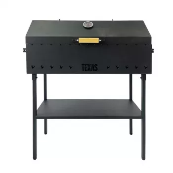 TexasClub MGL-3 parrilla con tapa, 80x33x20 cm