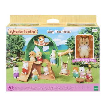 Sylvanian Families Baby Adventure Set de juego casa del árbol