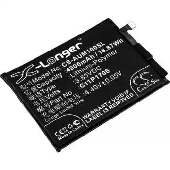 Batería de polímero de litio Cameron Sino 5000 mAh para ASUS Zenfone Max Pro M1/M2 (C11P1706, 0B200-02870200, CS-AUM100SL)