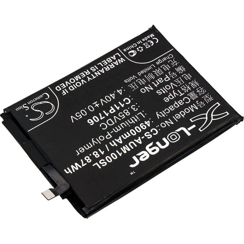 Batería de polímero de litio Cameron Sino 5000 mAh para ASUS Zenfone Max Pro M1/M2 (C11P1706, 0B200-02870200, CS-AUM100SL)
