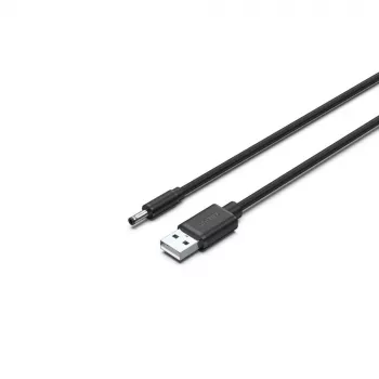 UNITEK Cable de alimentación USB a DC 3,5x1,35mm 5V 2A 1,5m Negro