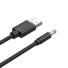 UNITEK Cable de alimentación USB a DC 3,5x1,35mm 5V 2A 1,5m Negro
