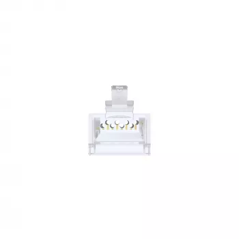 UNITEK Pack de 100 conectores RJ45 modulares Cat.6 Pass-Through (UTP, 23-26AWG, contactos dorados)