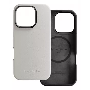 Native Union Active Funda para iPhone 16 - Negro, compatible con MagSafe, materiales reciclados