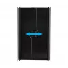 B-TECH AV Cubierta trasera ajustable para pantallas de 55 pulgadas - Negro