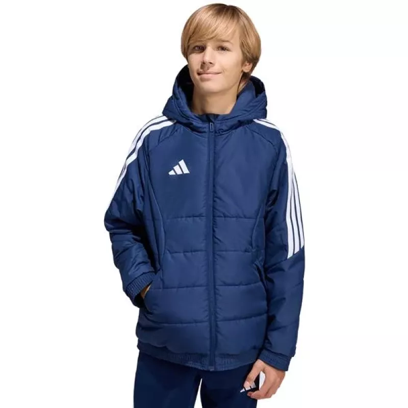 adidas Tiro 26 Chaqueta de invierno para niños azul marino 152cm