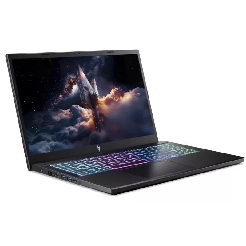Acer Nitro V 15 AI portátil gaming, 15,6 inch FHD 144Hz, AMD Ryzen 7 170, NVIDIA GeForce RTX 5060, 16GB DDR5, 1TB SSD, sin sistema operativo, Obsidian Black