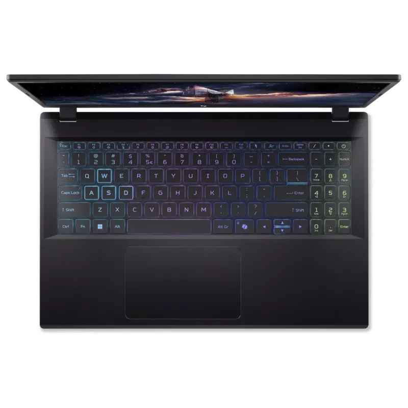 Acer Nitro V 15 AI portátil gaming, 15,6 inch FHD 144Hz, AMD Ryzen 7 170, NVIDIA GeForce RTX 5060, 16GB DDR5, 1TB SSD, sin sistema operativo, Obsidian Black