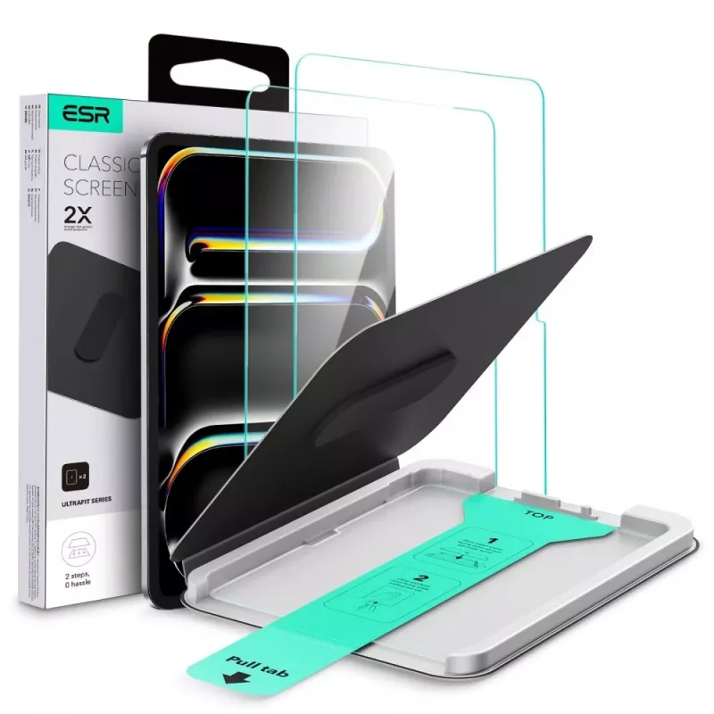 ESR Ultrafit protector de pantalla de cristal templado para Apple iPad Pro 11