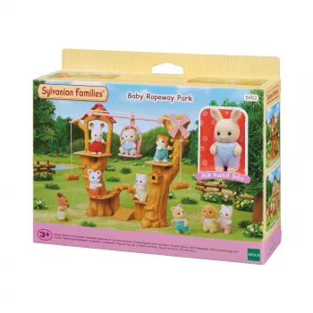 Sylvanian Families set de juego teleférico bebé con figura de mono bebé