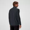 Berghaus 24/7 Tech Tee LS HZ Jet Black hombre manga larga media cremallera
