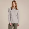 Craghoppers NosiLife Adventure LS Shirt III camisa de viaje mujer - Soft Mushroom