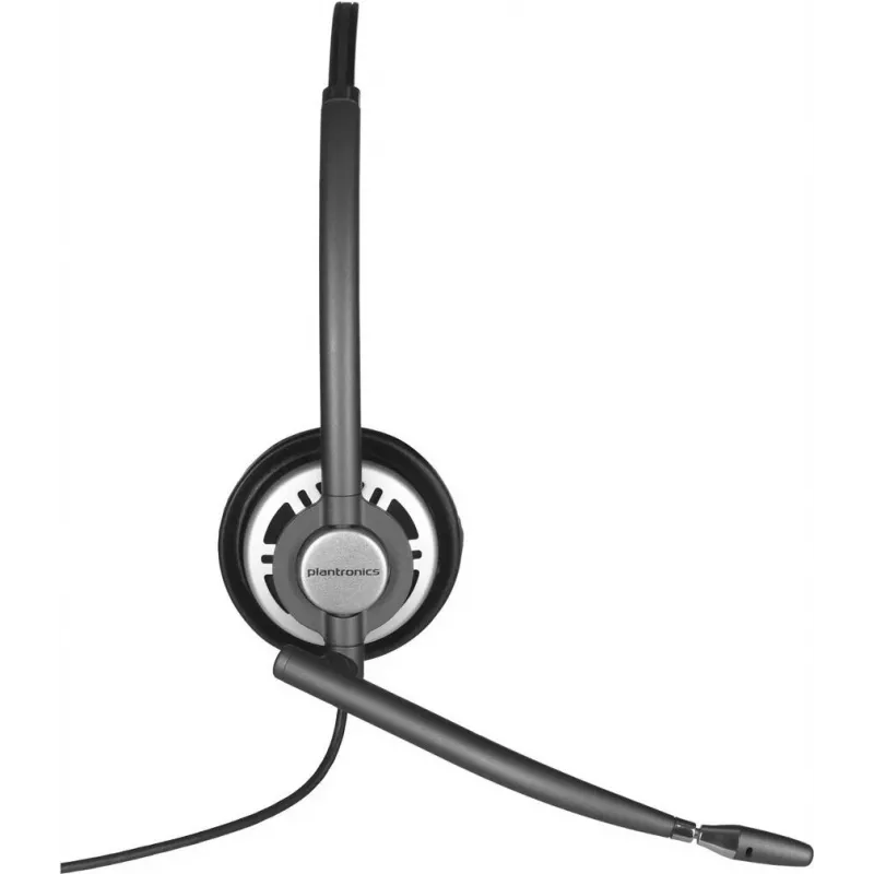 Poly EncorePro HW710 auricular monoaural con cable y micrófono con cancelación de ruido, Quick Disconnect, negro