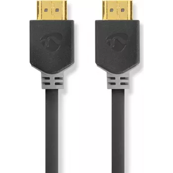Nedis cable HDMI High Speed con Ethernet 5,00 m antracita 4K@60Hz ARC 18 Gbps