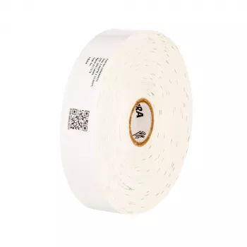Pulseras de adulto de polipropileno (PP) Zebra Z-Band Direct Next Generation, blancas, 200 por rollo, 6 rollos (1200 en total)