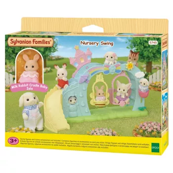 EPOCH Sylvanian Families columpio Adventure Kindergarten con figura
