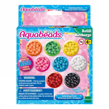 Recambio EPOCH Aquabeads Solid Beads - rojo, 600 unidades