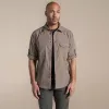 Camisa de manga larga Craghoppers Kiwi II hombre Pebble XL