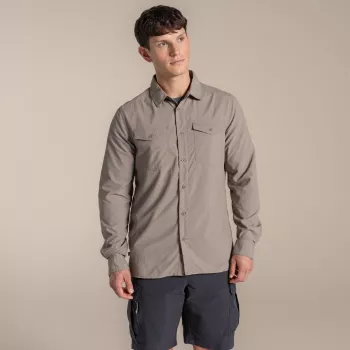 Camisa de manga larga Craghoppers NosiLife Loukkos - Pebble - XL