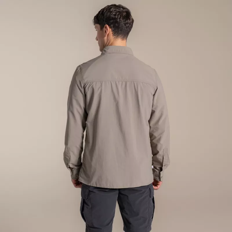 Camisa de manga larga Craghoppers NosiLife Loukkos - Pebble - XL