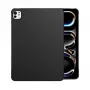 MRDISC funda trasera para Apple iPad Pro M4 negra TPU - funda delgada amortiguadora de impactos con bordes elevados, superficie mate resistente a arañazos, recortes precisos (MG-BCIPTABPROM4SW)