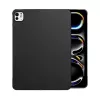 MRDISC funda trasera para Apple iPad Pro M4 negra TPU - funda delgada amortiguadora de impactos con bordes elevados, superficie mate resistente a arañazos, recortes precisos (MG-BCIPTABPROM4SW)