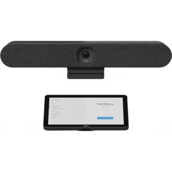 Logitech Tap IP Appliance Room Solutions Huddle + Small Rooms - kit de videoconferencia con Rally Bar Huddle y Tap IP