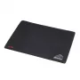 Akasa Venom alfombrilla de ratón gaming – superficie microtexturizada, base de goma antideslizante, bordes cosidos, 3 mm de grosor, negra con acentos amarillo/verde