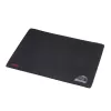 Akasa Venom alfombrilla de ratón gaming – superficie microtexturizada, base de goma antideslizante, bordes cosidos, 3 mm de grosor, negra con acentos amarillo/verde