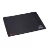 Akasa Venom alfombrilla de ratón gaming – superficie microtexturizada, base de goma antideslizante, bordes cosidos, 3 mm de grosor, negra con acentos amarillo/verde