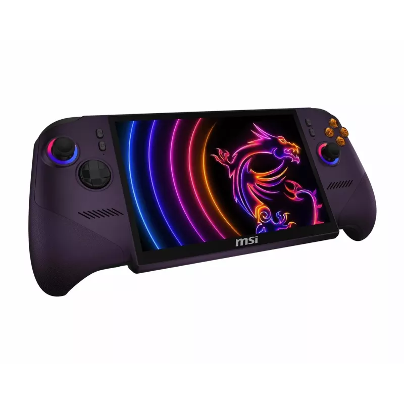 MSI Claw 8 EX AI+ CG3EM-046PLY consola portátil gaming 8 inch FHD 120Hz - Intel Core Ultra 9 185U, 32GB LPDDR5X, 2TB SSD, Wi-Fi 7, Windows 11 Home, negra