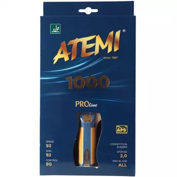 Atemi 1000 Pro pala de tenis de mesa anatómica