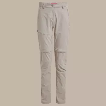 Craghoppers NosiLife Pro Convertible Hose III mujer pantalón de senderismo Soft Mushroom XS