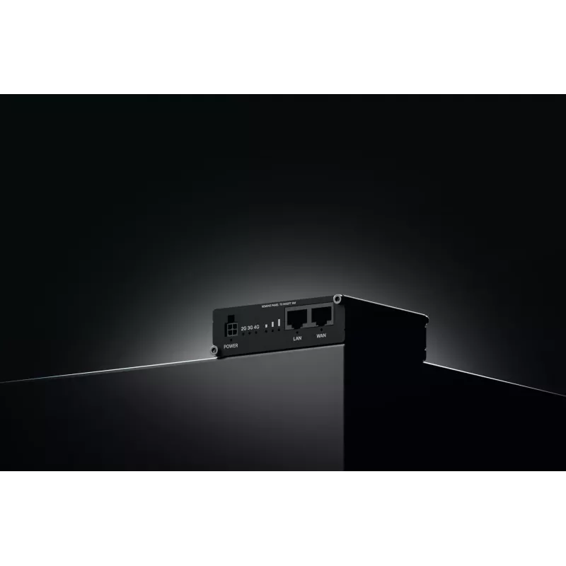 Teltonika Networks RUT202 router 4G LTE Wi-Fi, Dual-SIM, 2x Ethernet, montaje en carril DIN/pared, aluminio