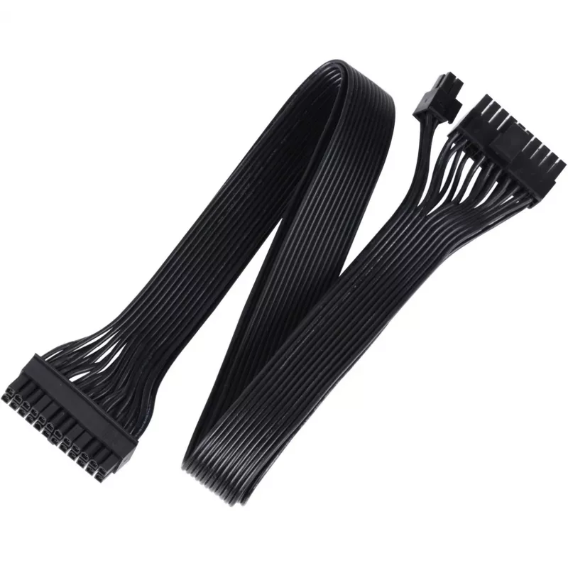 SilverStone Technology SST-PP05-MBEPS cable de extensión EPS de 8 pines - azul/negro, 300mm