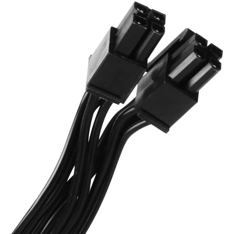 SilverStone Technology SST-PP05-MBEPS cable de extensión EPS de 8 pines - azul/negro, 300mm