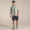 Craghoppers NosiLife Adventure LS Shirt III - camisa de viaje de manga larga para hombre, Bay Leaf, talla L