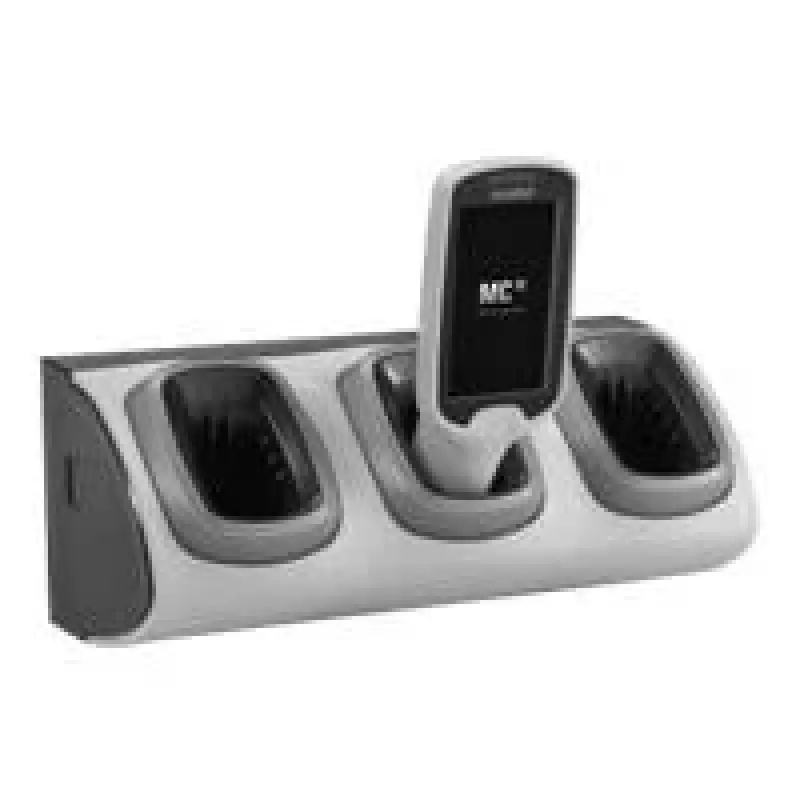 Base de carga de 3 ranuras High Density Non-Locking Zebra para TC21/TC26