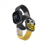 AMAZINGTHING Blend Set de 2 correas para Apple Watch 45/46/49mm - Amarillo-Negro y Negro