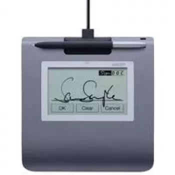 Pantalla de firma Wacom STU-430 - LCD monocromo de 4,5 pulgadas, 1024 niveles de presión, cifrado AES-256 bits