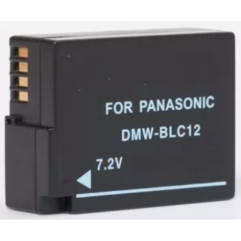 Batería de repuesto EXTRA DIGITAL Panasonic DMW-BLC12 1200mAh 7,2V Li-Ion para serie Lumix G/FZ/GX