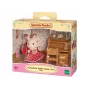 Sylvanian Families Set de escritorio Chocolate Rabbit Sister