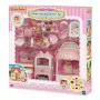 Sylvanian Families 5807 Set de juego de casa de muñecas con figura de bebé gato persa