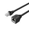 Cable de extensión UNITEK Cat6 UTP RJ45 M-H 5m Negro